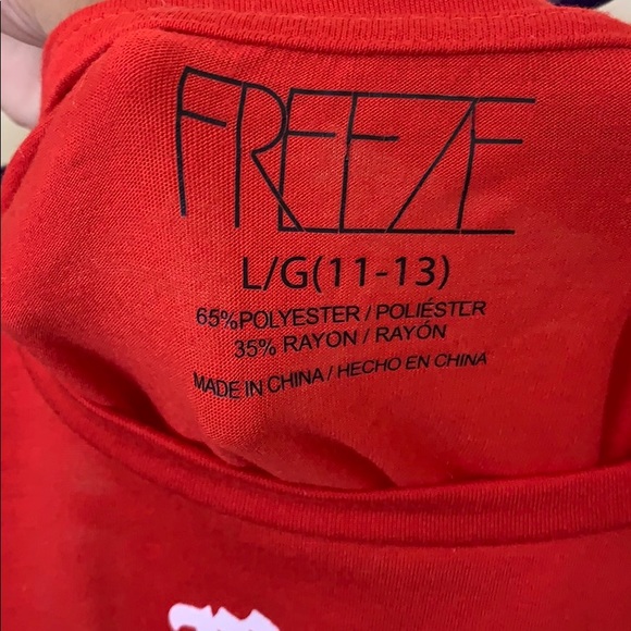 red graphic tank top - Picture 3 of 4